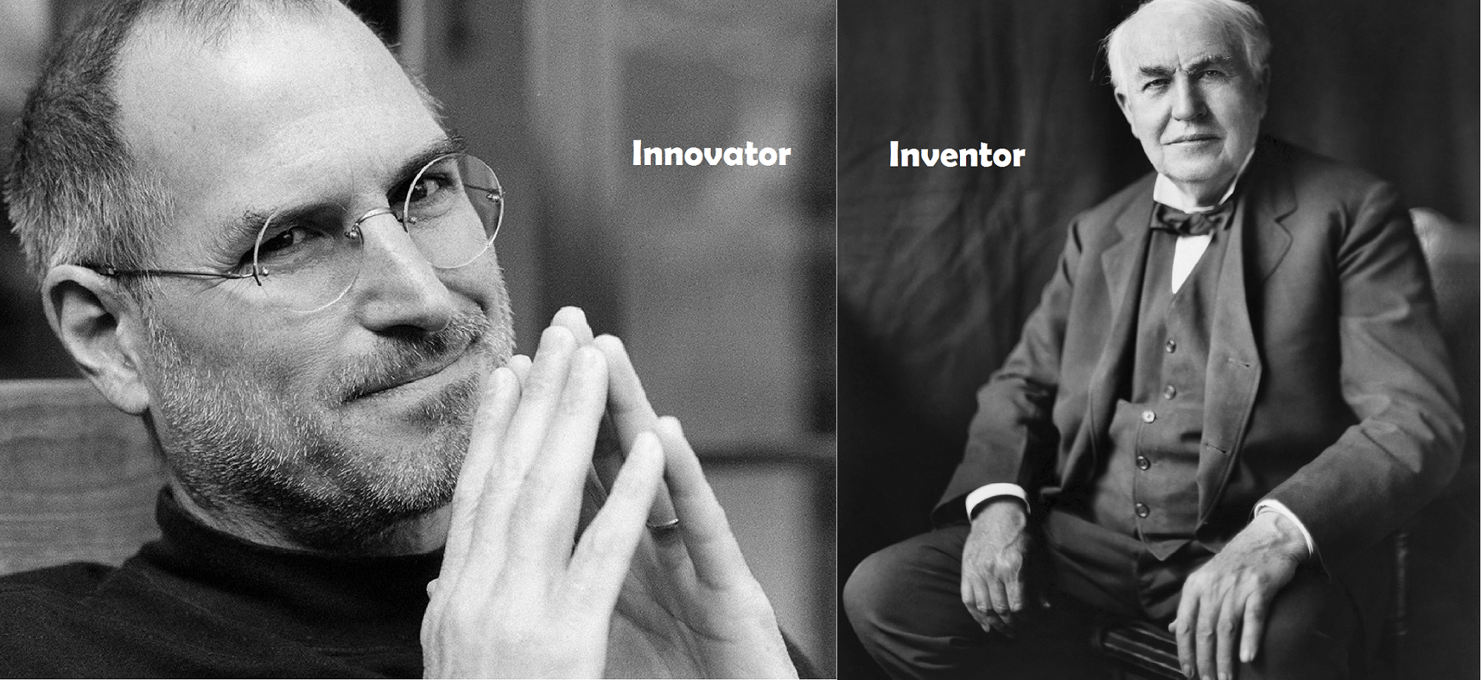 Steve Jobs & Thomas Edison